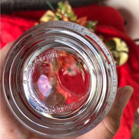 Set of 3 Vintage Firna Seasons Greetings Santa glasses Reindeer Vtg glassware❤️ - Picture 10 of 11